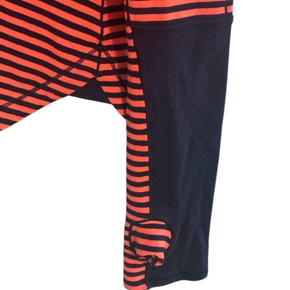 Lululemon First Base Reflective 8 10 Long Sleeve Inkwell Light Flare Striped Top - Picture 10 of 10